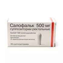 Салофальк суппозитории рект. 500мг, №30