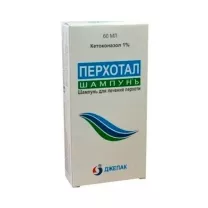 Перхотал шампунь от перхоти 1%, 60мл