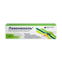Левомеколь мазь д/наружн. прим., 40г Нижфарм