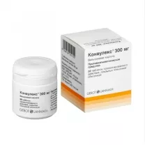 Конвулекс таблетки пролонг.действ.покрыт.об. п/о пролонгированного действия 300мг, №50