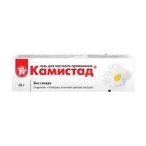 Камистад гель д/местн. прим. 20мг/г+185мг/г, 10г