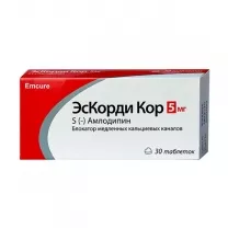 ЭсКорди Кор таблетки 5мг, №30
