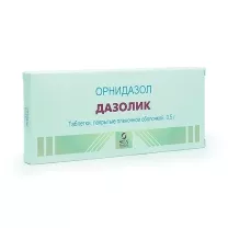 Дазолик таблетки п/о 500мг, №10