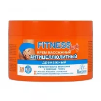 Floresan Fitness body Массажный крем антицеллюлитный дренажный, 500мл
